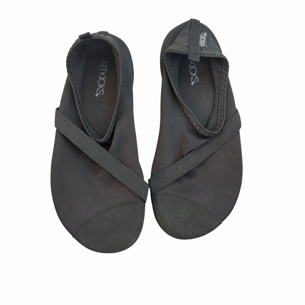 FitKicks Yoga Barefoot Minimalist Slip-On Waterproof Foldable Travel Women's S